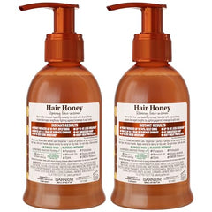 Garnier Miel Tesoro Serum se aplica en pelo húmedo para brillo suave.