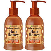 Garnier Miel Tesoro Serum para cabello largo y dañado, reparación visible.