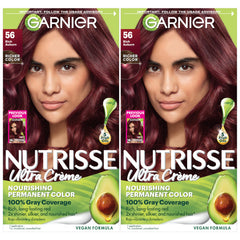 Garnier Nutrisse Ultra Creme colorant and developer kit for easy at-home color