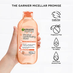 Garnier SkinActive limpieza suave para uso diario sin enjuague.