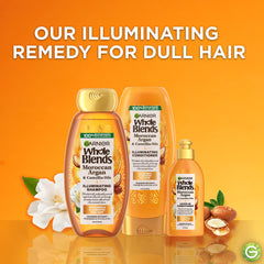 Garnier Whole Blends brillo sedoso gracias a argán y camelia