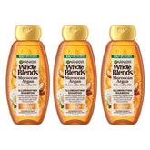 Garnier Whole Blends champú argán y camelia, envase práctico para uso diario