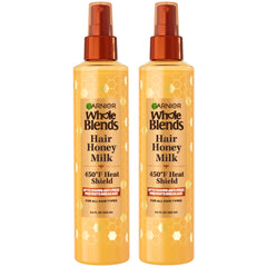Garnier Whole Blends Miel Leche spray proteccion calor para todo tipo de cabello
