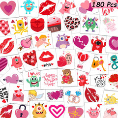 Garsellen tatuajes temporales: corazones y monstruos, ideales para fiestas escolares