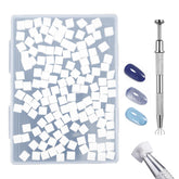 GASRONS soft nail sponges 150pcs pack for gentle, salon-quality blends