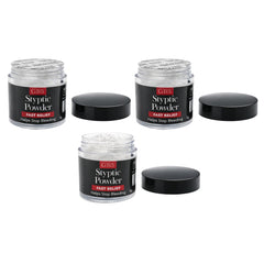 GBS Styptic Powder jar pack shows compact grooming solution for quick nick stops.