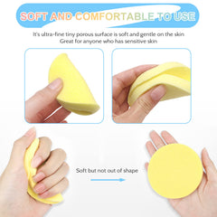 Gddochn sponge expands when wet for better soap absorption.