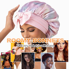 Aura de GDTOGRT: bonete reversible ofrece dos looks cuidando las hebras.