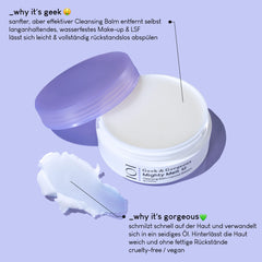 Desmaquilla maquillaje waterproof sin dejar residuo graso en la piel.