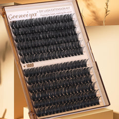 Geeneiya DIY Lash Tweezers provide precise cluster placement.