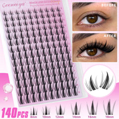 Geeneiya lash remover for quick, gentle cluster removal