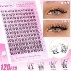 Geeneiya waterproof lash bond and seal ensures secure wear.