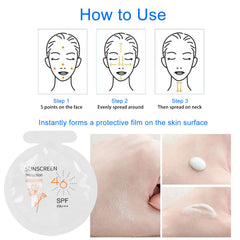 Gegong protector solar para cara y cuerpo, protección conveniente en cada aplicación.