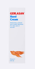 GEHWOL Hand Cream ingredients panel highlights Urea and Panthenol for healing