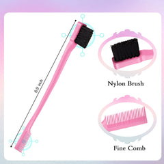 Geiserailie pin-tail comb stainless steel handle for precise parting and long-lasting durability.