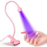 Geisofu UV Nail Lamp 395nm front view for at-home gel curing.