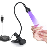 Geisofu UV Nail Lamp with gooseneck flexibility for precise curing.