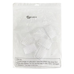 Gejoy side combs with wavy teeth add texture and secure hold.