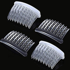 Gejoy tortoise-color plastic hair accessories suit many looks.