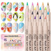 GELLAKTIK 18 colores: lapices uñas para diseños variados en casa