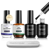 GELAMBER deshidratante de uñas, mejora la adhesión y preparación previa.