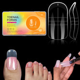 GELLAKTIK toe dual forms pack for precise salon-quality toe extensions at home