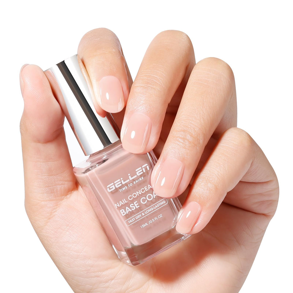 GELLEN 4-in-1 Illuminating Nail Concealer application scene brightens nails