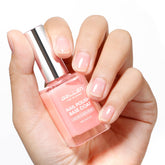 GELLEN 4-in-1 base coat bottle front demonstrates a clear base for natural nails.