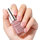 GELLEN dusty purple rose concealer bottle demonstrating 4-in-1 base coat for an even nail tone.