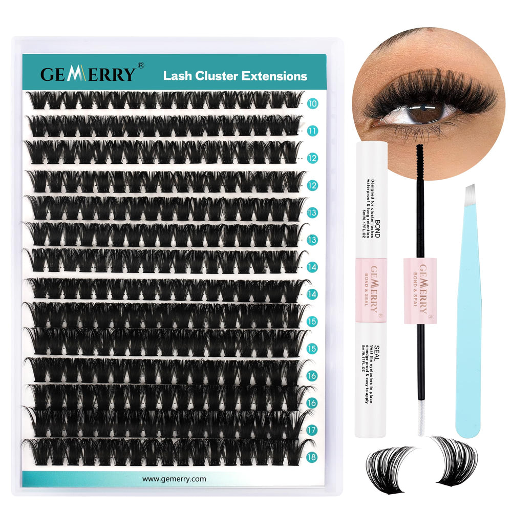 GEMERRY DIY lash kit front view for at-home extensions.