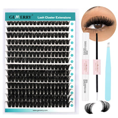 GEMERRY DIY lash kit front view for at-home extensions.