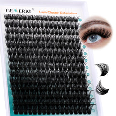 GEMERRY Lash Clusters 280-piece tray for versatile at-home looks
