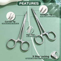 GEMQUEEN inserción sin tornillo para ajustar perforaciones con suavidad.