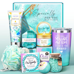 Cesta spa GEMTEND para regalo de cumpleaños: experiencia de autocuidado para ella.