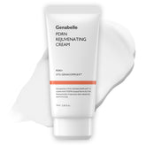 Genabelle PDRN Rejuvenating Cream tube applied for smooth, hydrated skin.