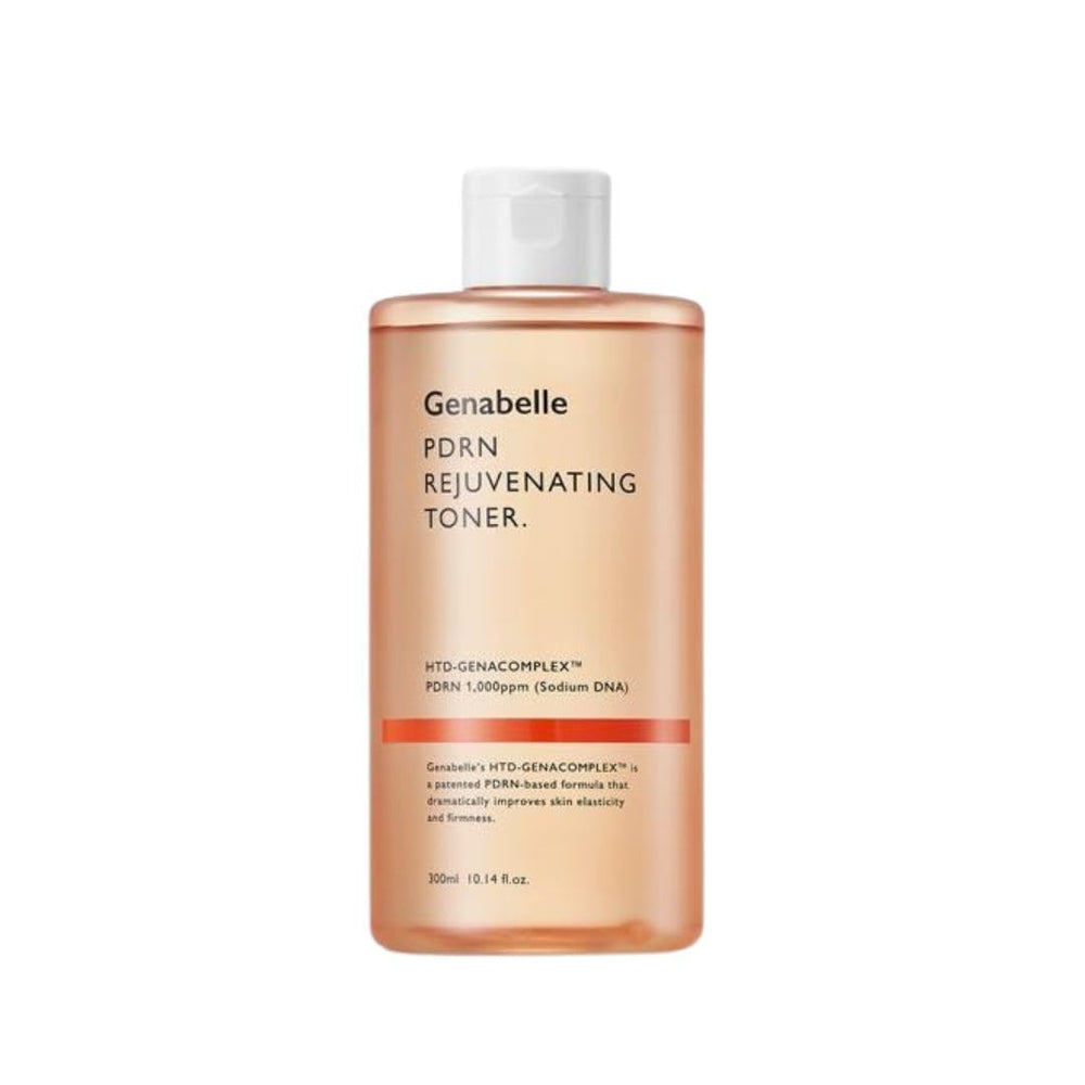 Genabelle PDRN Toner bottle with pump for smooth, hydrated application
