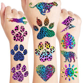 Generic 96pcs cheetah tattoos pack ready for kids' party fun.