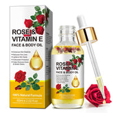 Generic Aceite de Rosa Frasco: hidrata profundamente rostro y cuerpo.