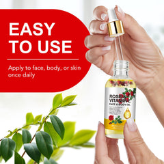 Generic Aceite de Rosa Humedecimiento Profundo: mantiene la piel nutrida todo el día.