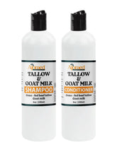 Generic beef tallow shampoo bottle promotes moisture and hair strength.