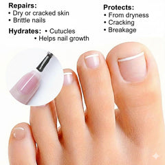 Generic Cuticle Oil Drops ready for precise application on dry cuticles.