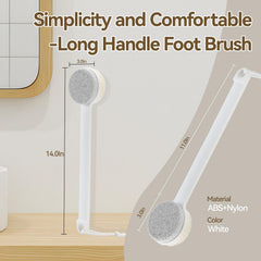 Generic Foot Pumice Stone reaches hard-to-reach spots using an ergonomic design.