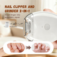 Three-speed Generic nail grinder for gentle grinding and polishing