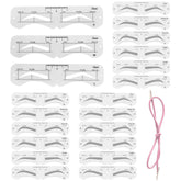 Plantillas genéricas para cejas: tres tallas para adaptar formas faciales
