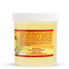 SuperGro Gel brinda sujeción extra para estilos complejos, sin residuos.