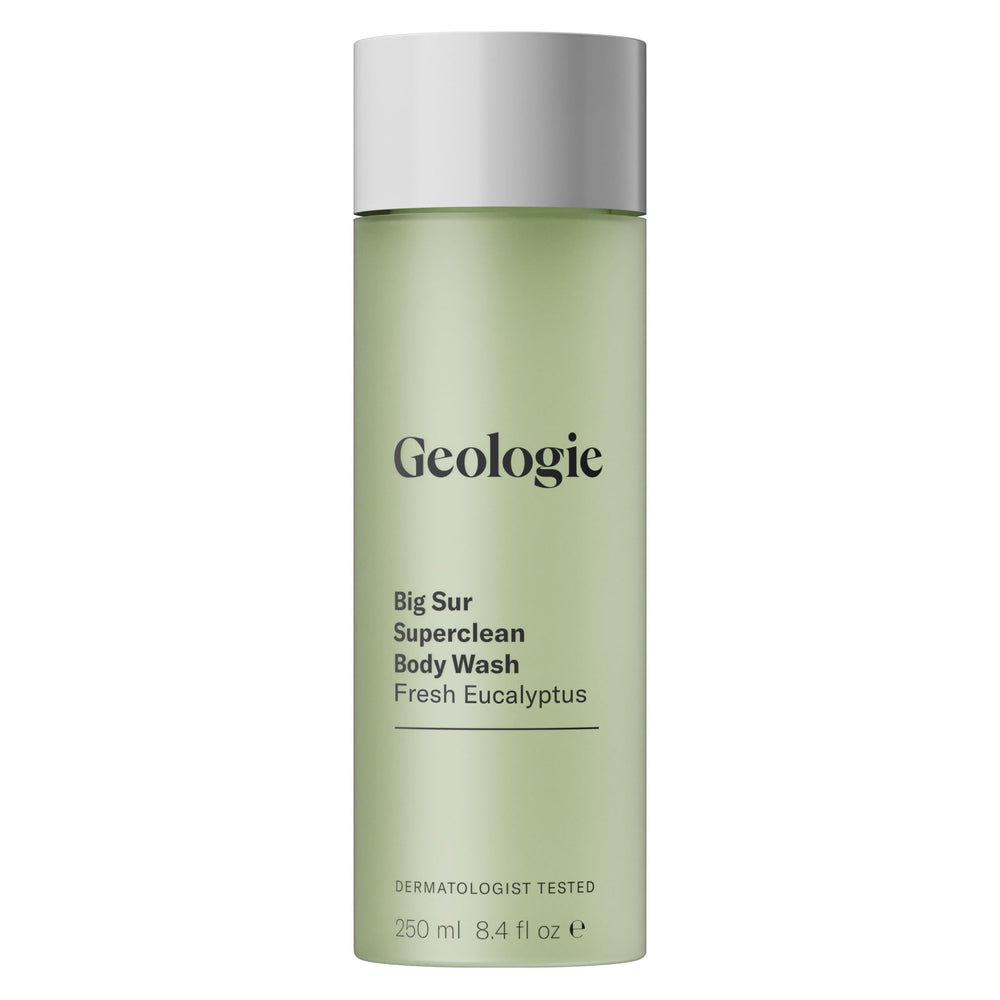 Geologie Big Sur: botella de eucalipto para una ducha fresca y vigorizante.