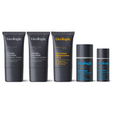 Geologie Complete Skincare Set packaging showing a ready-to-use daily routine for clear skin