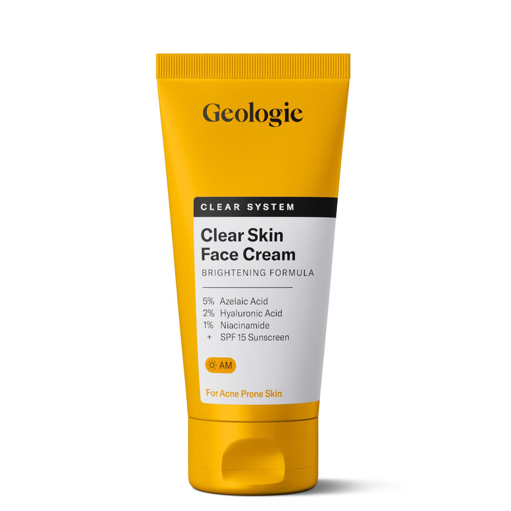 Geologie crema piel clara con azelaico 5% en bote para tono uniforme.