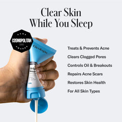 Geologie Skin Repair Moisturizer pump closeup shows clean, paraben-free formula.