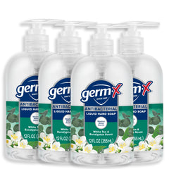 Germ-X Jabon Liquido con Pump para uso diario y limpieza de manos.